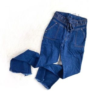 Somedays Lovin | retro bohemian flared blue jeans